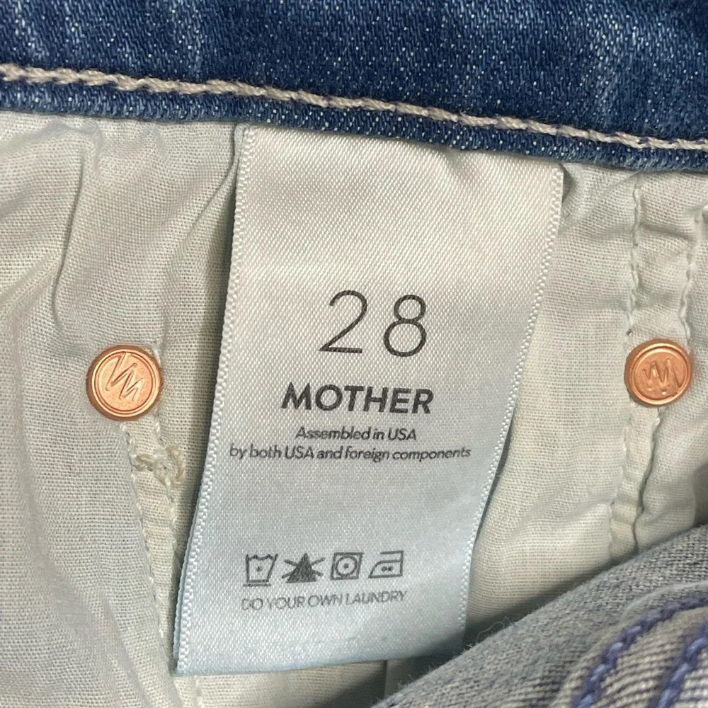 MOTHER The Mid Rise Ridder Ankle in Wish On A Star Jeans